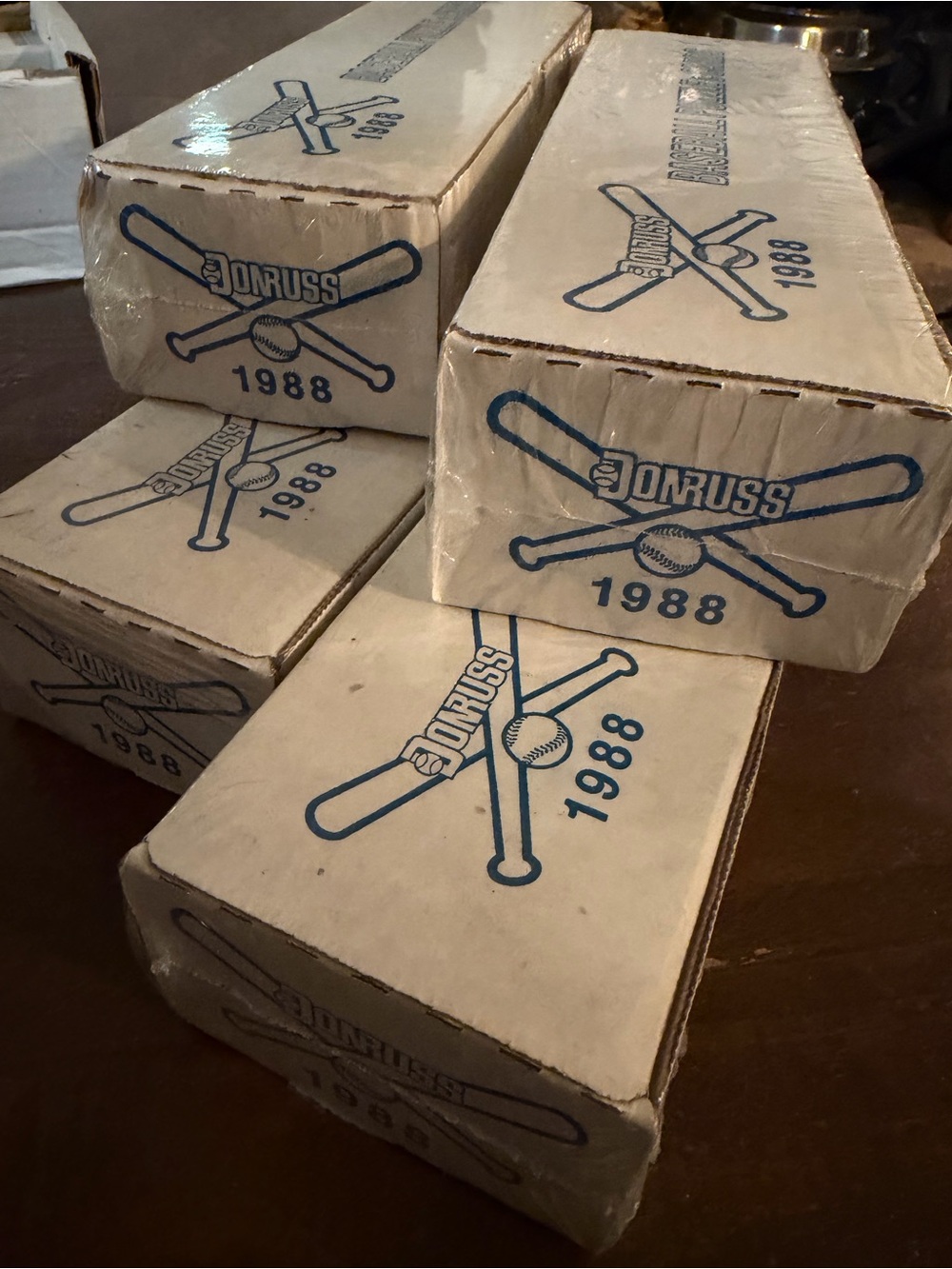 Vintage Donruss 1988 Baseball Cards - Factory Sealed
